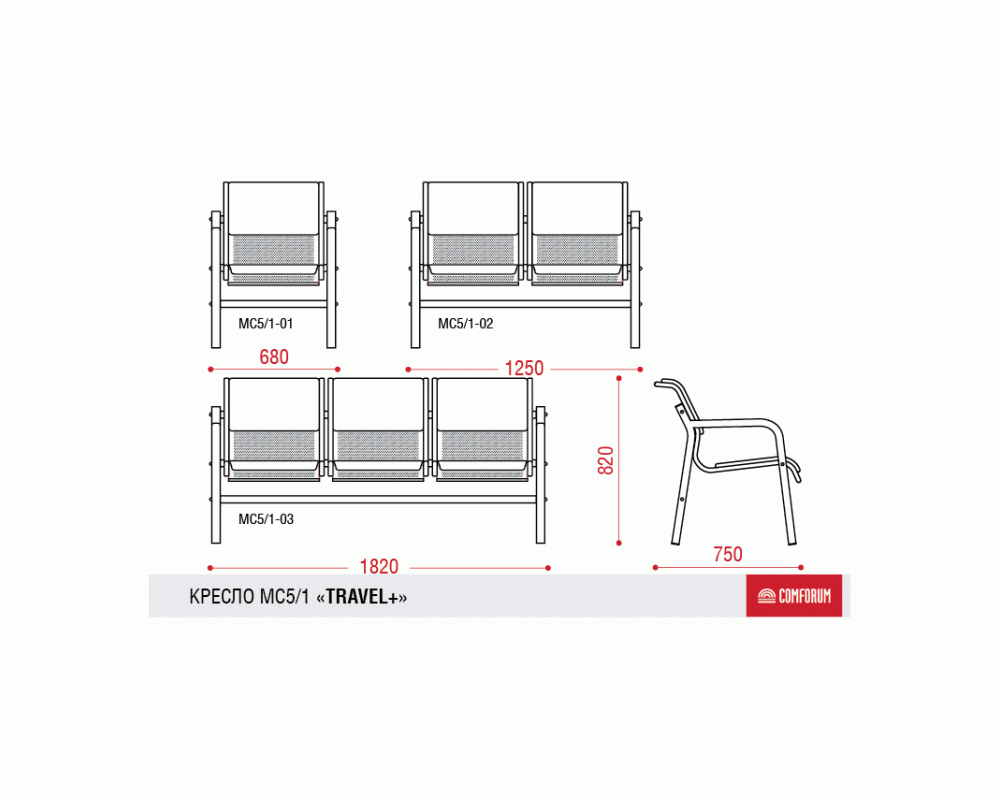 Многоместная секция Travel plus
