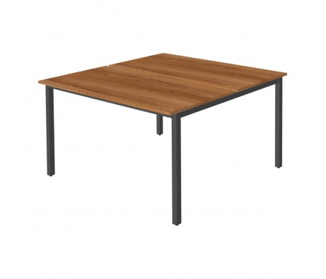Сдвоенный стол на металлокаркасе WM-3+WM-3+WM-3-02 Work