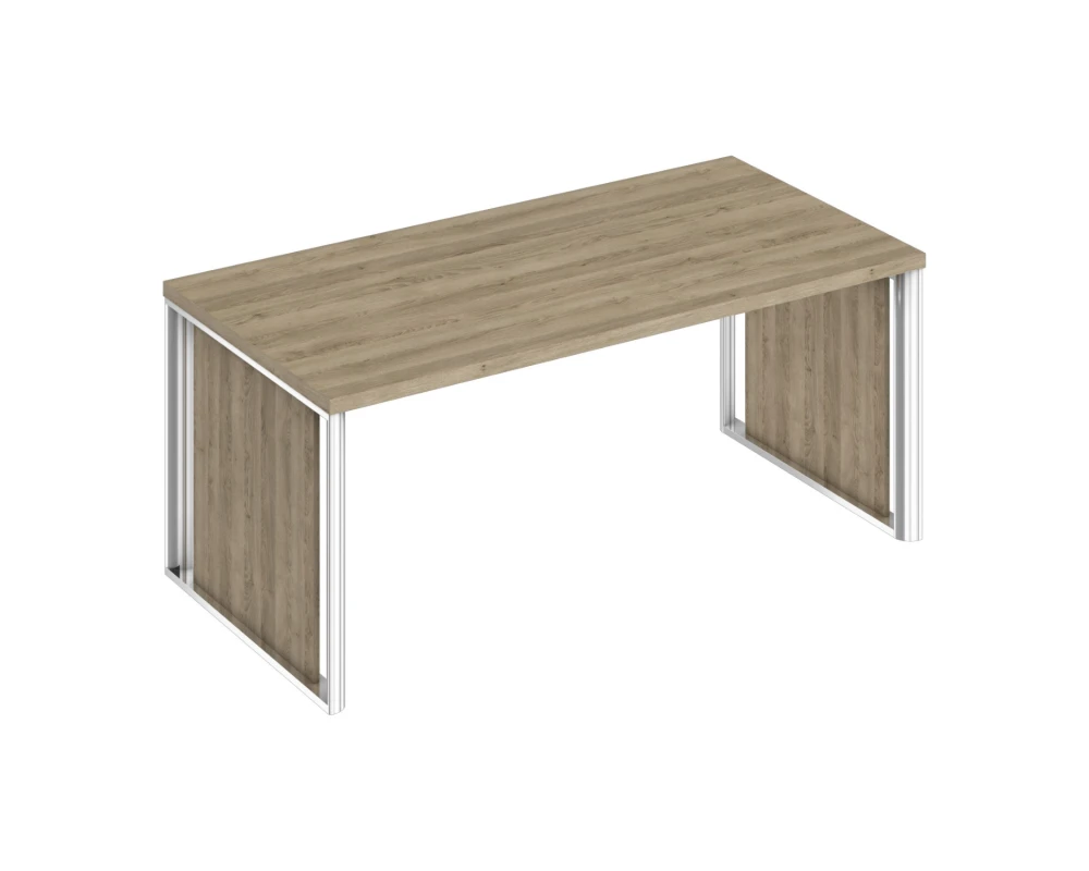 Стол руководителя с декоративными вставками БР 123 Bravo