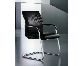 Кресло ЛОНДОН В, кожа, хром images