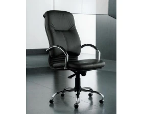 Кресло МАРА П, кожа, хром images