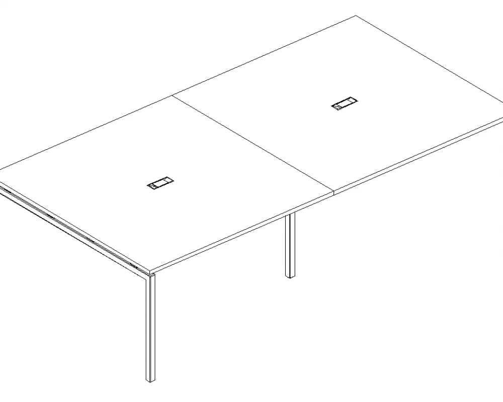 Стол 280 переговорный на каркасе DUE A4.PRO