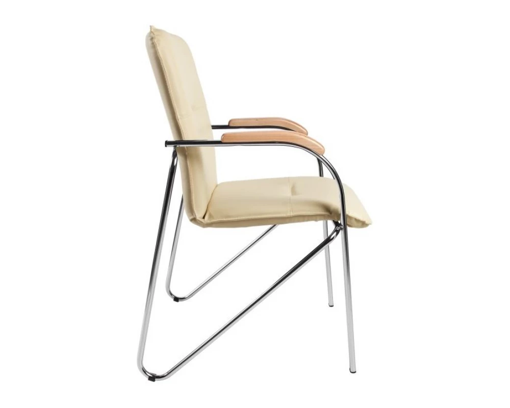 Стул D Samba RU Экокожа, Бежевый/Бук