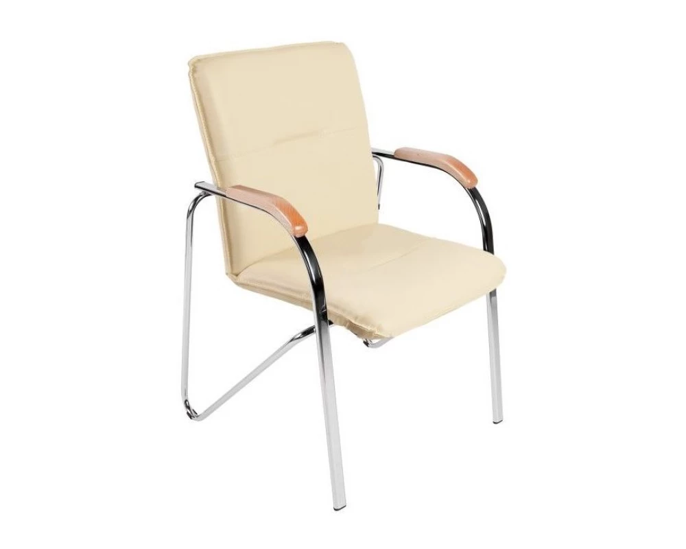 Стул D Samba RU Экокожа, Бежевый/Бук