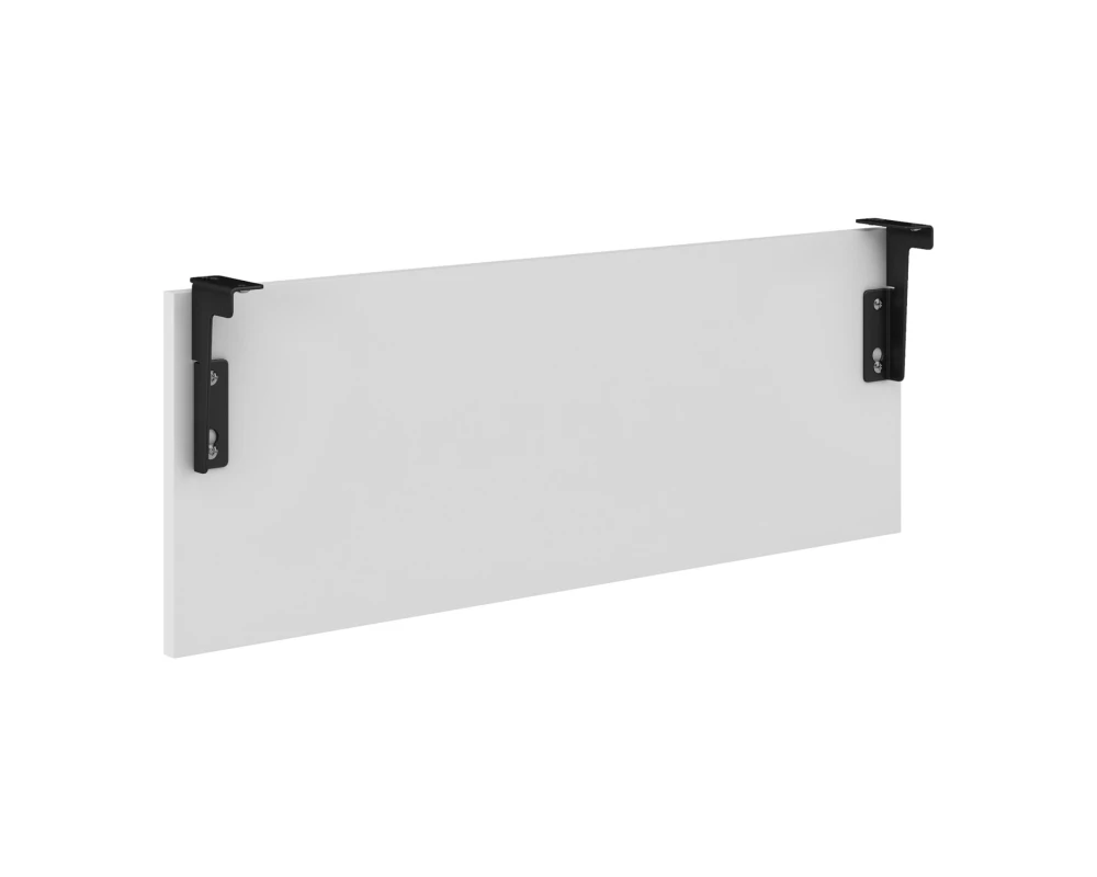 Фронталь скромности стола + крепление AKS168 1250х365х18 Эвалюшн / Evolution Материал:ЛДСП, Цвет:Белый/Антрацит