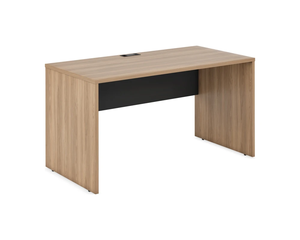 Стол письменный на ДСП опорах 1400x800x750 Эвалюшн / Evolution Дуб честерфилд/Антрацит