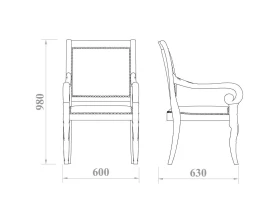 Стул офисный Монарх ТА5020А images