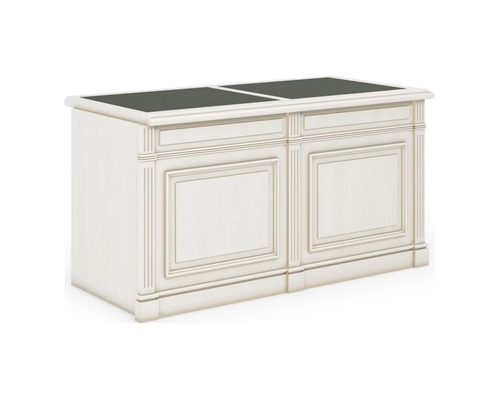 Стол для совещаний (соед. элемент) 1800x740x788 Нью Интер Вайт / New Inter White