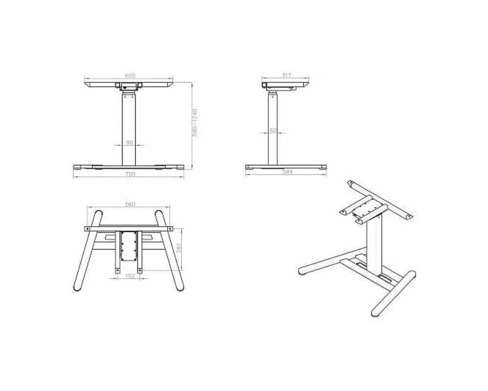 Стол Ergostol One
