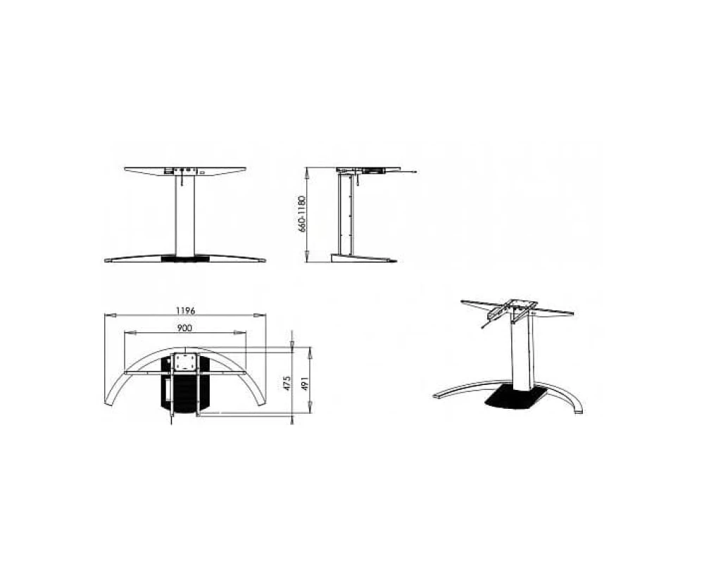 Стол Ergostol Uno С