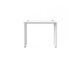 Стол прямой на металлокаркасе 980х670х755 мм опоры 45гр Everprof ЭВО / EVO Белый/Белый images
