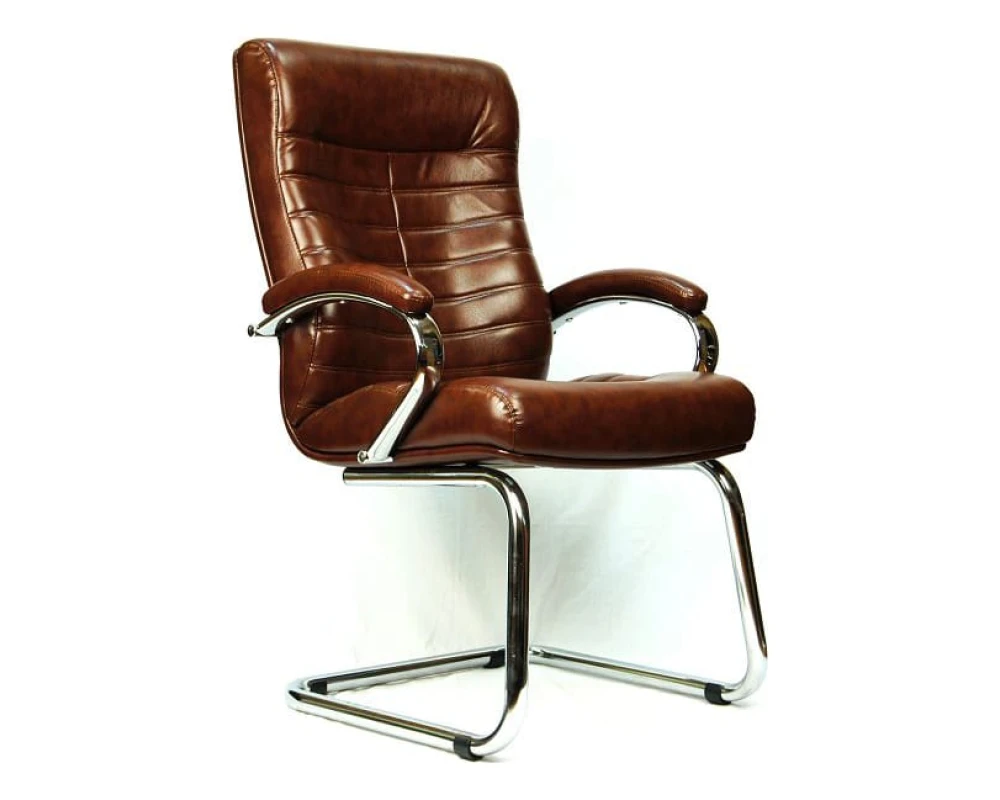 Кресло Everprof Орион СФ / Orion CF Экокожа, Коричневый