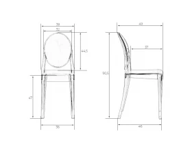 Стул Victoria Ghost images