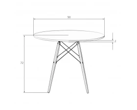 Стол обеденный CHELSEA'90 images
