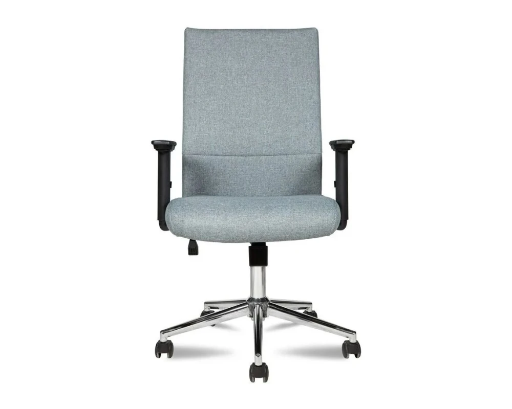 Кресло КЛЕРК КОРОТКИЙ 709 ХРОМ ПАУК