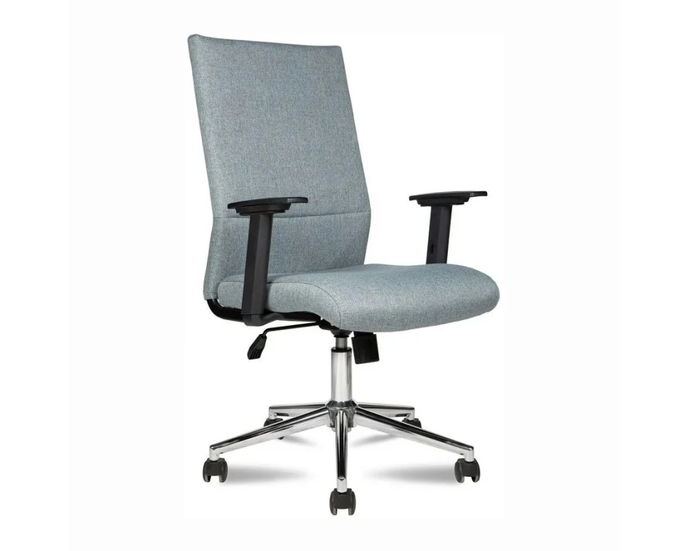 Кресло КЛЕРК КОРОТКИЙ 709 ХРОМ ПАУК