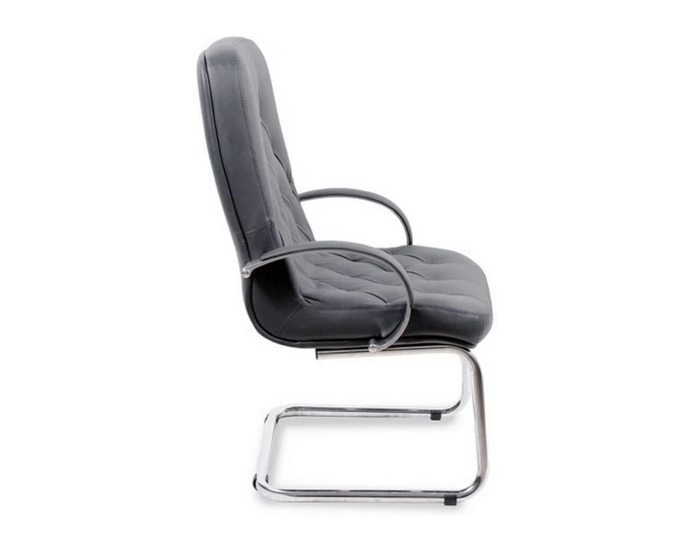 Кресло ПРЕМЬЕР КОРОТКИЙ ХРОМ КОНФЕРЕНЦ