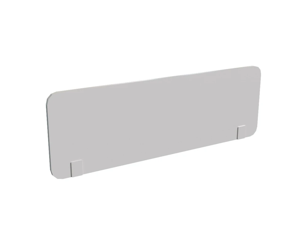 Экран 120 ЛДСП, с креплением, белый Steel