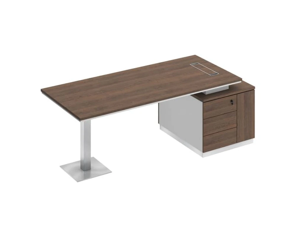 Стол на опорной тумбе City