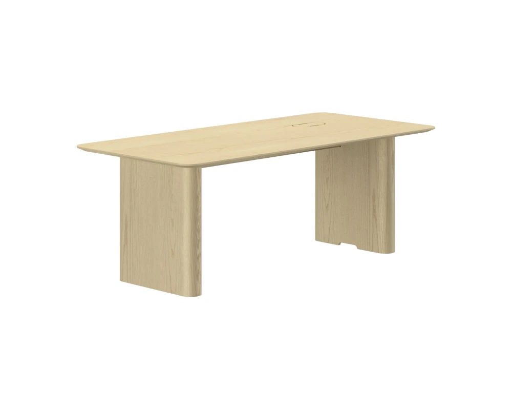 Стол руководителя матовый с механизированным лючком слева 1650х950х720 Bosco