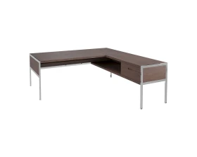 Стол руководителя матовый, правый 2220х2220х750 Gallery images