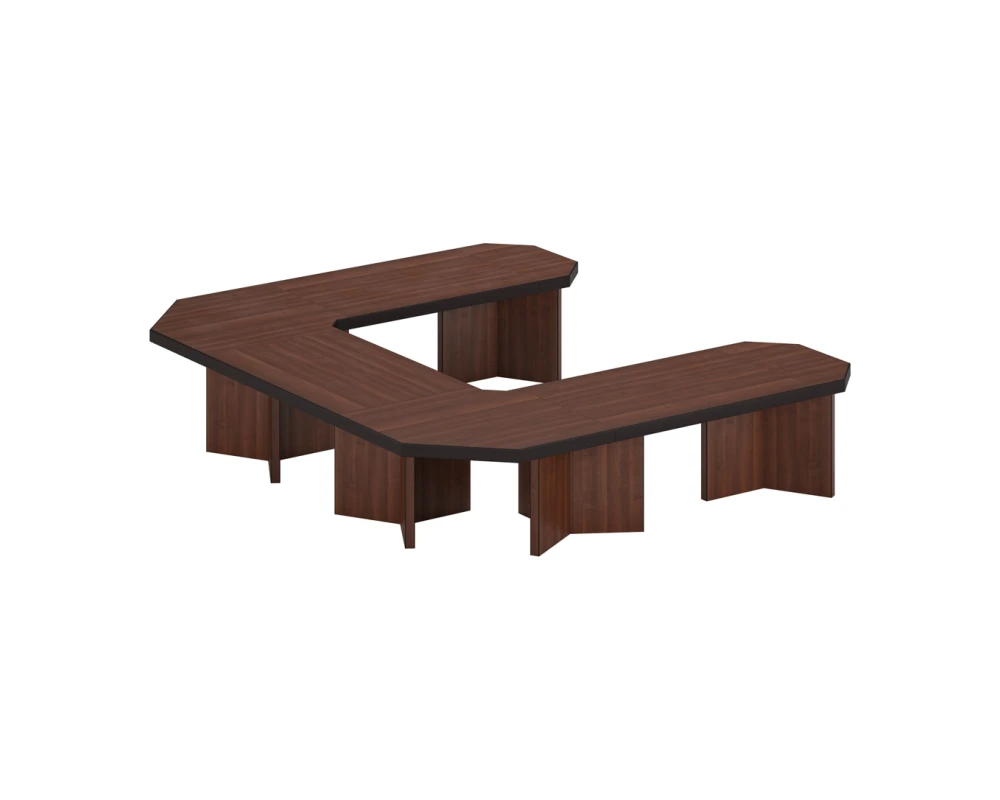 Система столов переговоров 5 Берн / Bern Темный орех