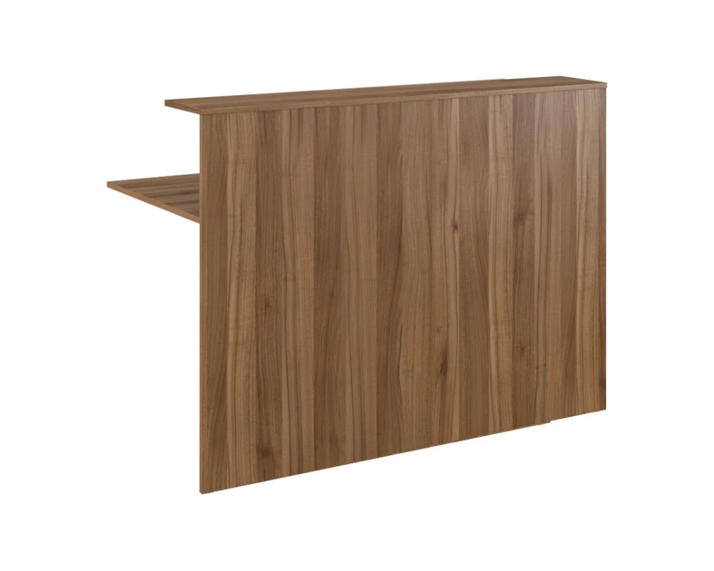 Элемент ресепшн прямой 180 Салют / Salute Орех