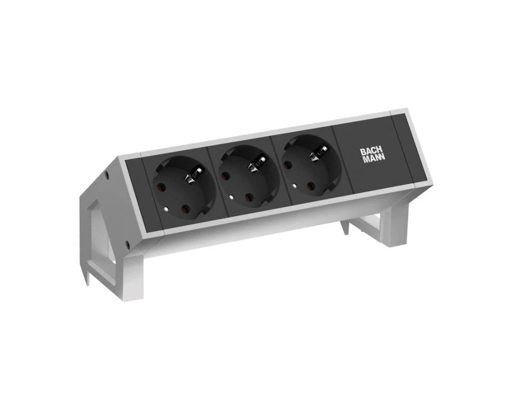 Блок розеточный 3x220V L19,7 Desk 2 Белый