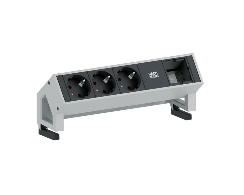 Электрический блок 3+1 24х9х9 Desk 2 Серый