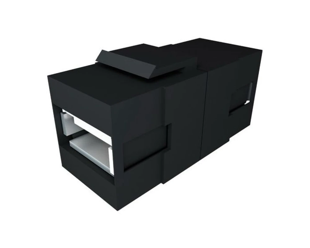 Модуль слаботочный USB 3.0 2х2х2 Conference Металл/Черный