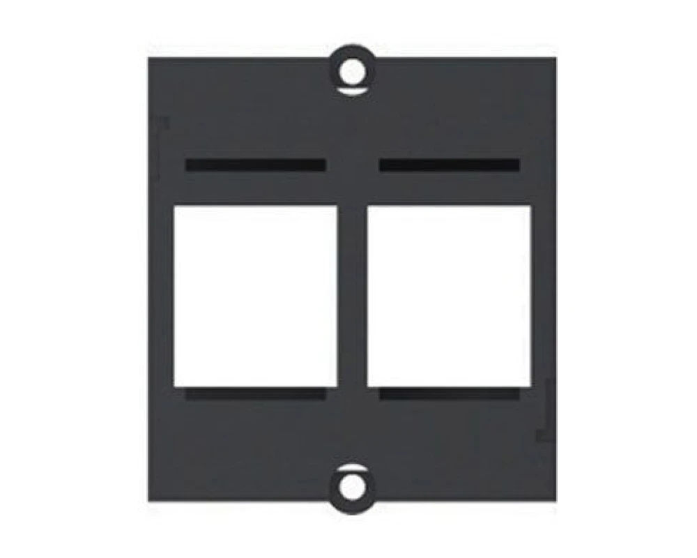 Рамка двойная Bachmann 4х4х1 Conference Черный