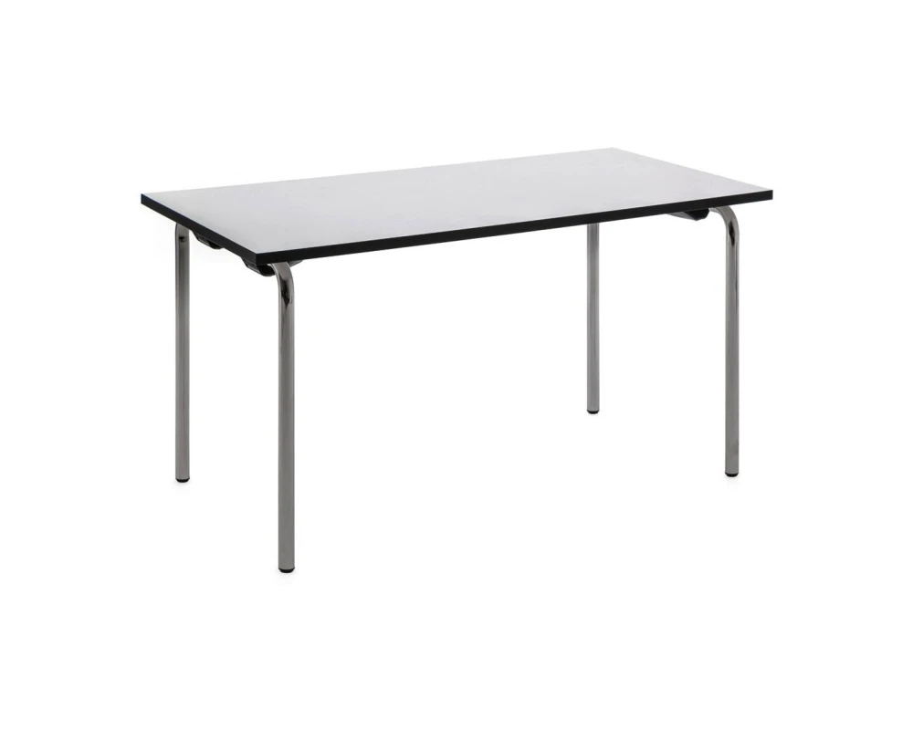Стол складной 160x70x72 Ibiza Белый/Графит/Хром