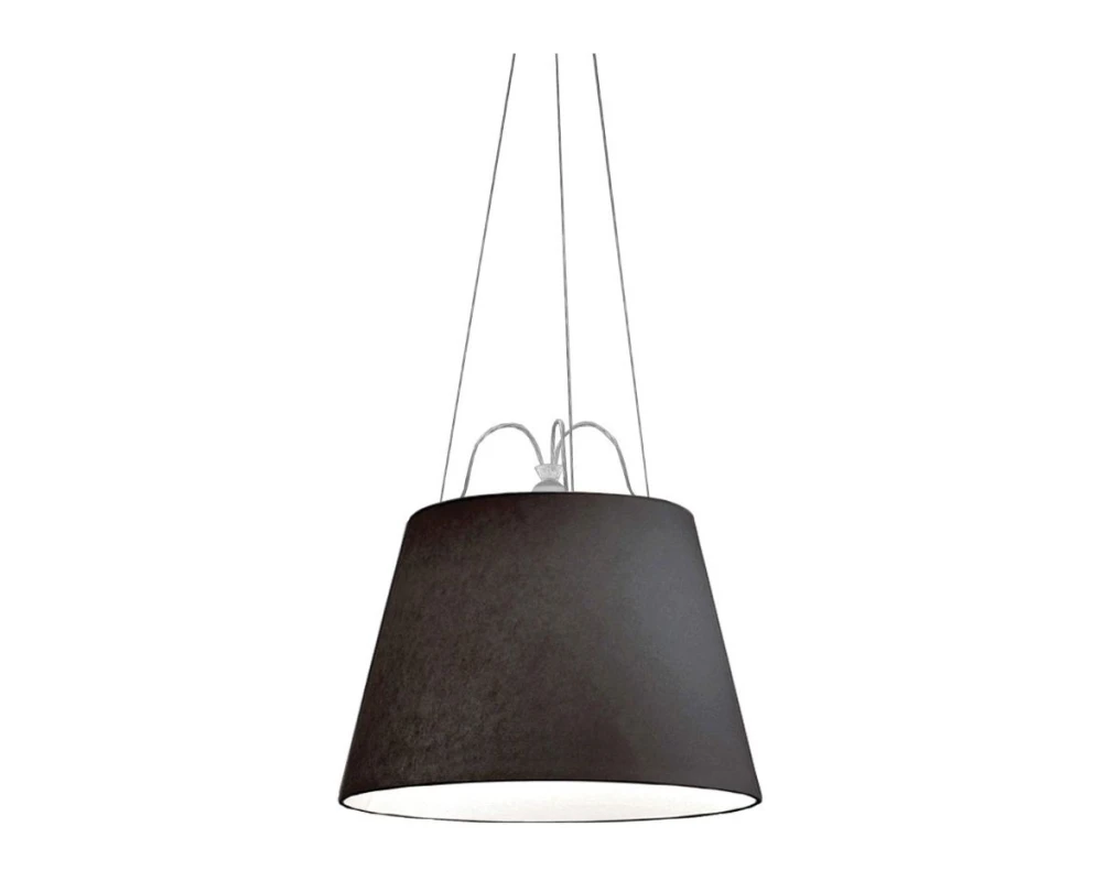 Светильник подвесной 520мм 52x52x36 Tolomeo Mega Черный