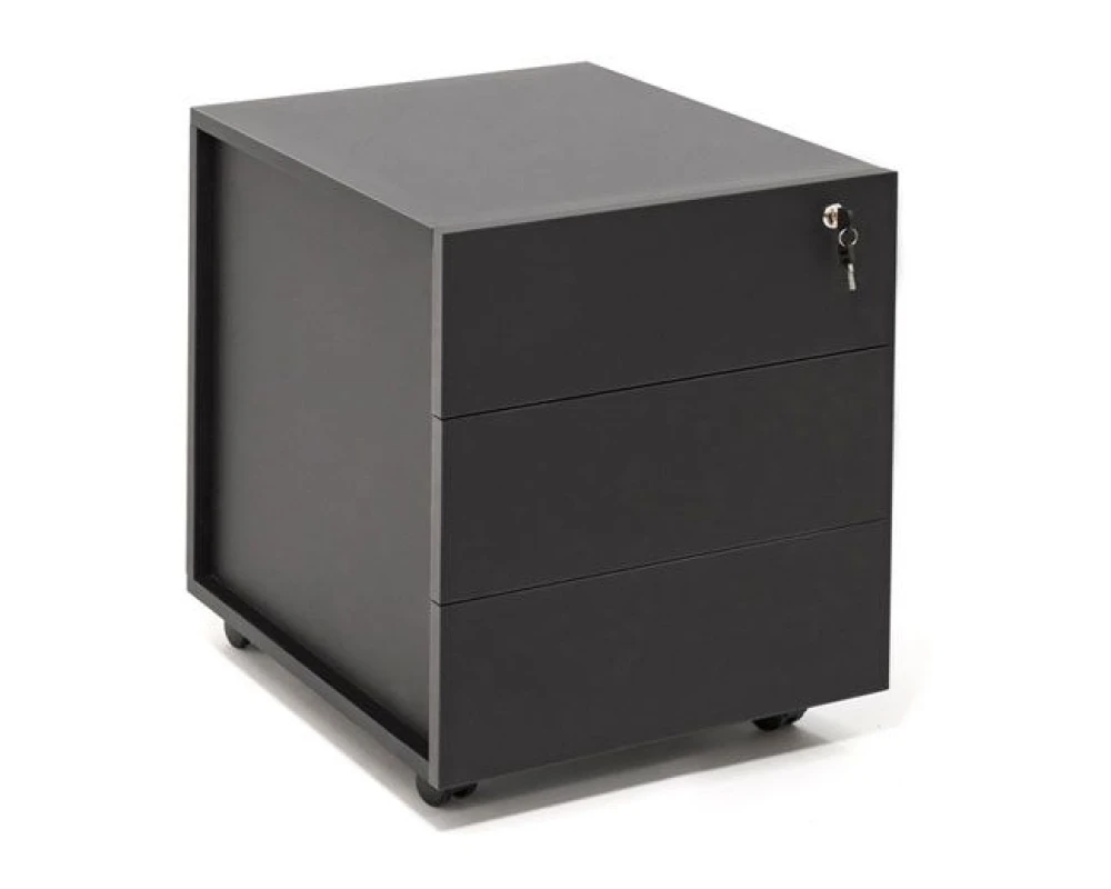 Тумба подкатная 44x55x57 Unio Черный