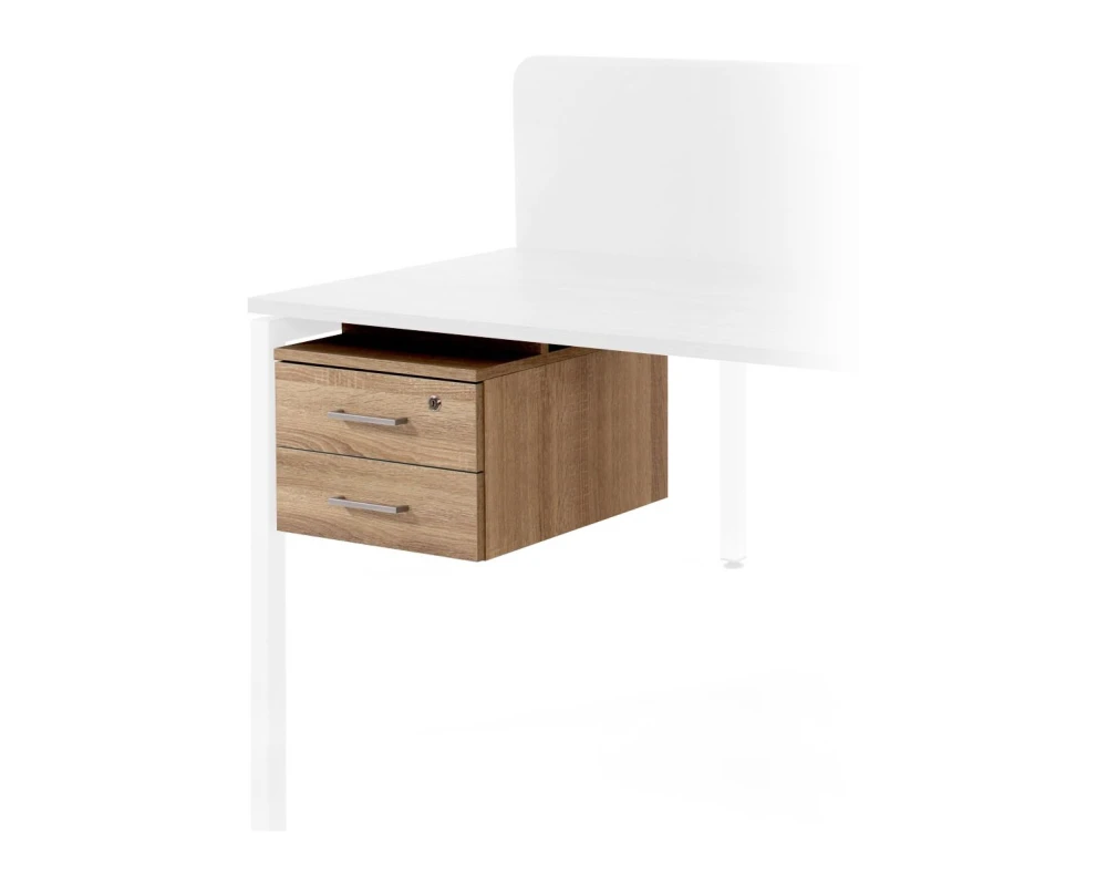 Тумба подвесная 2 ящика 41x54x35 Tour Дуб калифорния