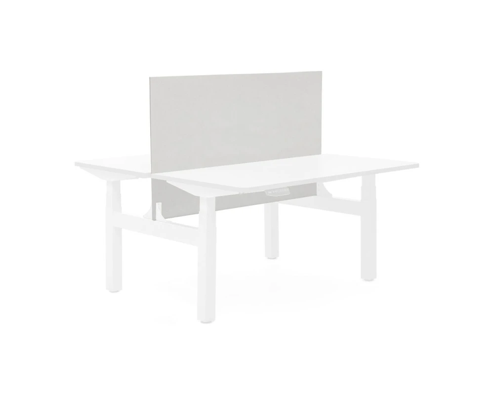 Высокий экран ДСП 134x2,5x80 Skid Белый