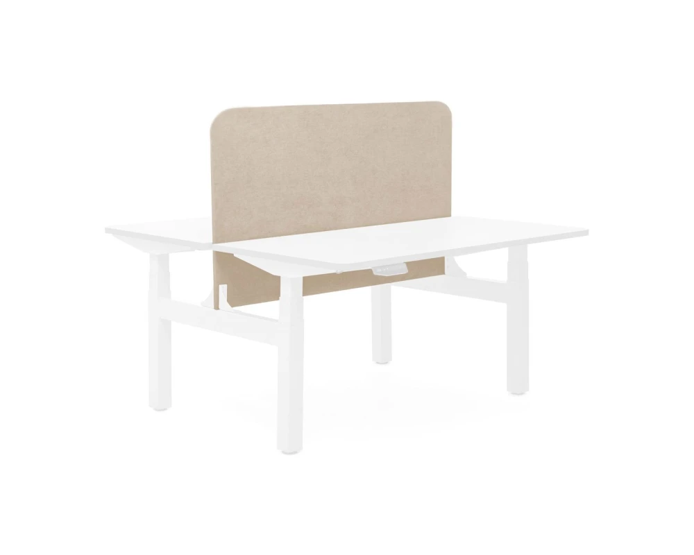 Высокий экран ткань 133х2,8х80 Skid Бежевый