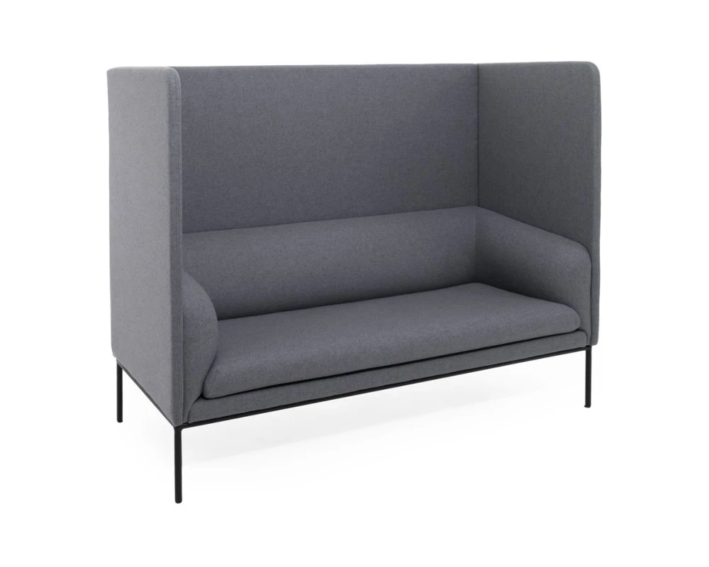 Диван 2-х местный Liro High Войлок, Серый
