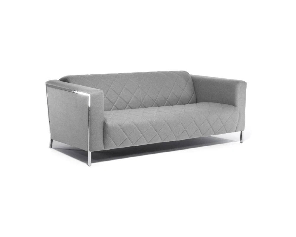 Диван 2-х местный Vispo Войлок, Серый