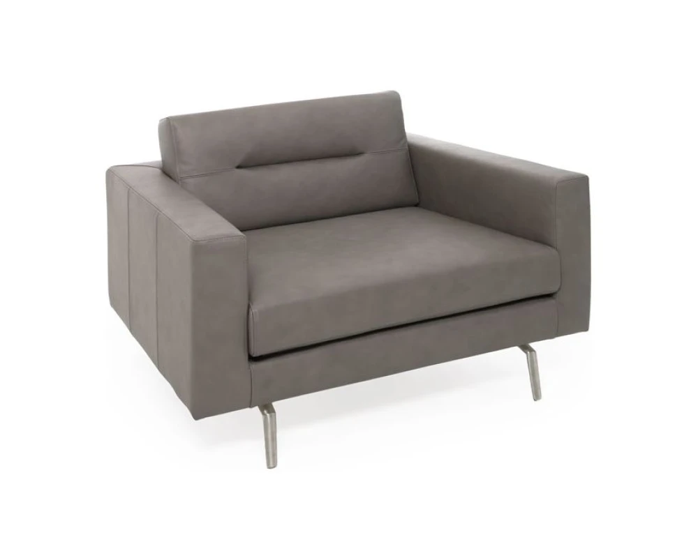 Кресло Teno Натуральная кожа, Темно-бежевый