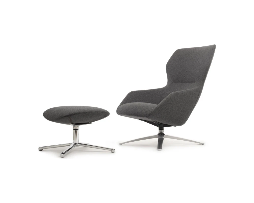 Кресло RV ДИЗАЙН Селин / Selin (F1705) кресло + оттоманка