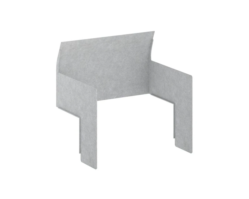 Кабина настольная на стол VE.KB5-118.8 1180x1200x1100 Акустикс / AcustiX