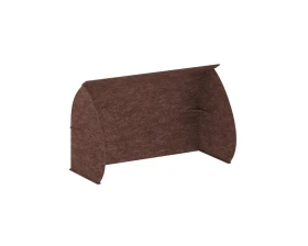 Кабина настольная скругленная на стол VE.KB2-1580.8 1580x800x1000 Акустикс / AcustiX images