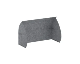 Кабина настольная скругленная на стол VE.KB2-1580.8 1580x800x1000 Акустикс / AcustiX images