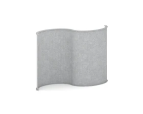 Напольная S-образная перегородка VE.NSP-1800 1990x460x1800 Акустикс / AcustiX images