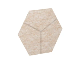 Настенная панель шестигранная (3 луча) VE.NP-6G3L-100 200x173x12 Акустикс / AcustiX images