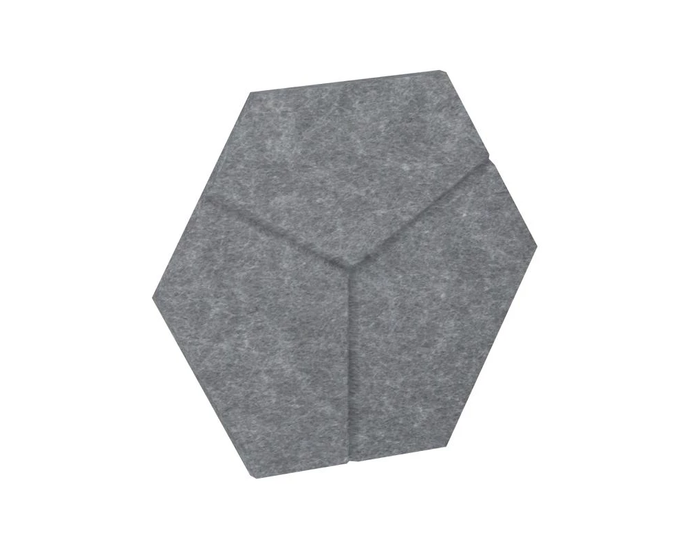 Настенная панель шестигранная (3 луча) VE.NP-6G3L-200 400x346x12 Акустикс / AcustiX