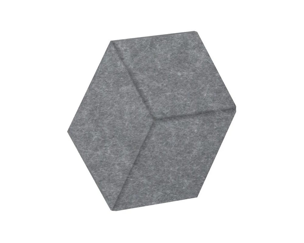 Настенная панель шестигранная (3 луча) VE.NP-6G3LU-300 600x520x12 Акустикс / AcustiX