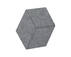 Настенная панель шестигранная (3 луча) VE.NP-6G3LU-300 600x520x12 Акустикс / AcustiX images