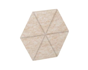 Настенная панель шестигранная (6 лучей) VE.NP-6G6LU-100 200x173x12 Акустикс / AcustiX images